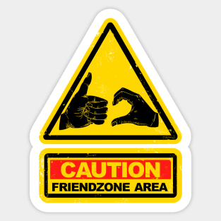 Friendzone Area Sticker